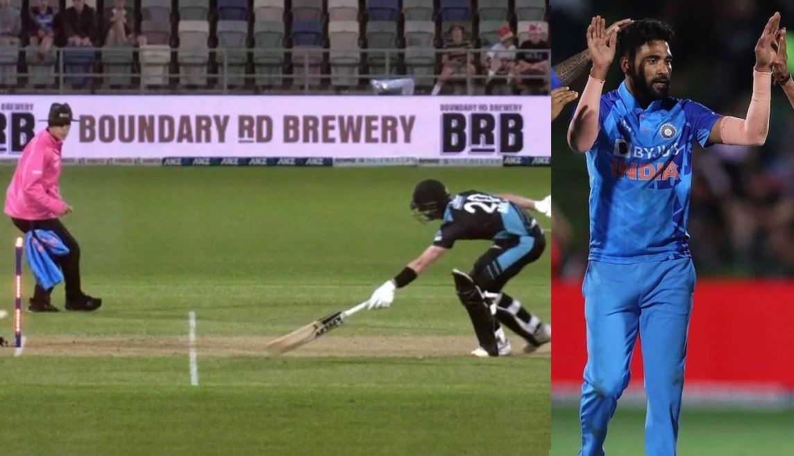 न्यूजीलैंड बनाम भारत: देखें – मोहम्मद सिराज ने नेपियर टी20I में एडम मिल्ने को शानदार तरीके से किया रन आउट