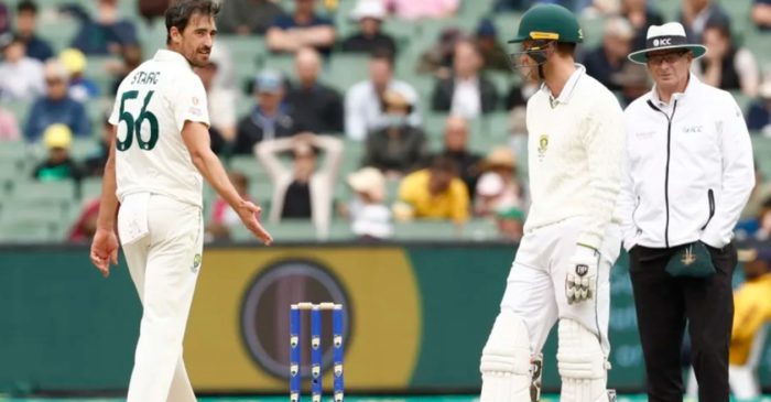 देखें: मिचेल स्टार्क ने बॉक्सिंग-डे टेस्ट के दौरान दक्षिण अफ्रीकी बल्लेबाज को क्रीज से बाहर निकलने पर दी चेतावनी
