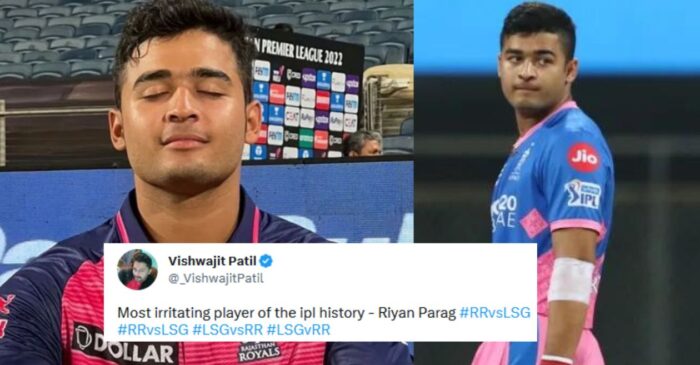IPL 2023: राजस्थान रॉयल्स की हार के बाद रियान पराग पर फूटा फैन्स का गुस्सा; ट्विटर पर जमकर लगाई क्लास