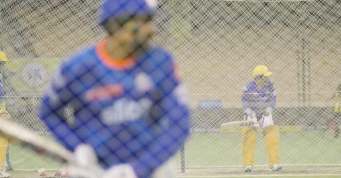 IPL 2023: एमएस धोनी और रोहित शर्मा ने एक साथ की बल्लेबाजी; सामने आया वीडियो