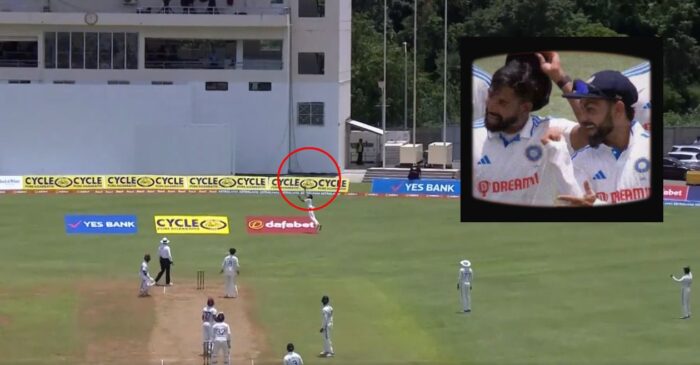 WI vs IND: मोहम्मद सिराज ने एक हाथ से लपका हैरतअंगेज कैच; वीडियो हुआ वायरल