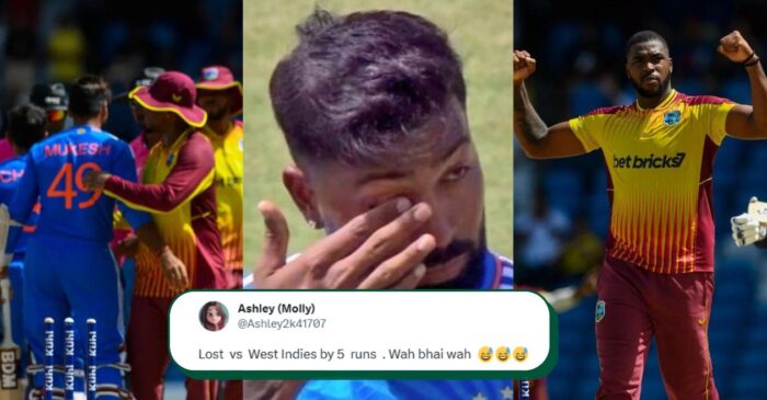 WI vs IND: भारत को मिली वेस्टइंडीज के खिलाफ करीबी हार; ट्विटर पर फूटा फैंस का गुस्सा