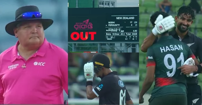 आउट हो कर डगआउट तक पहुंचे कीवी खिलाड़ी को बांग्लादेशियों ने दिया दोबारा खेलने का मौका, सामने आया दिलचस्प वीडियो