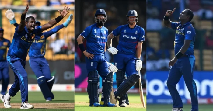 2 विकेट, एक रन आउट… बीच वर्ल्ड कप में एंट्री ले 36 साल के श्रीलंकाई खिलाड़ी ने इंग्लैंड की निकाली हवा, खूंखार प्रदर्शन का वीडियो हुआ वायरल