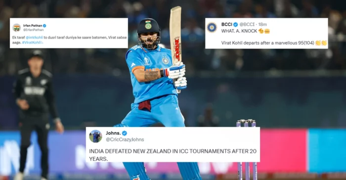 World Cup 2023: न्यूजीलैंड को हराकर भारत ने खत्म किया 20 साल का सूखा, फिर से चमके चेज मास्टर विराट कोहली