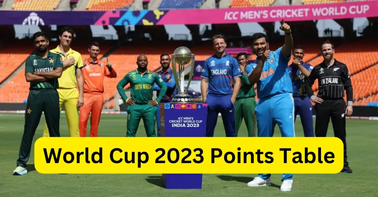 World Cup 2023: 24 मैचों के बाद ऐसा है Points Table का हाल, इन टीमों की हालत खस्ता