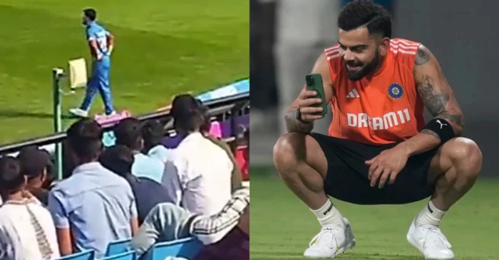 नवीन उल हक को वर्ल्ड कप नहीं खेलने देंगे भारतीय दर्शक! देखिए अफगानिस्तान के मैच में कैसे गूंजा कोहली का नाम