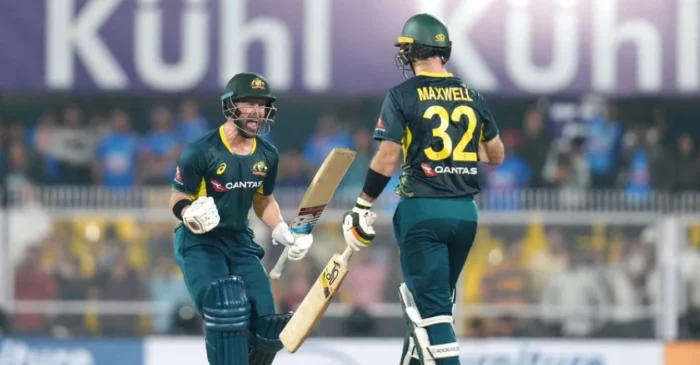 तीसरे टी20 में ऑस्ट्रेलिया ने किया पलटवार, रोमांचक मुकाबले में भारत को पांच विकेट से हराया