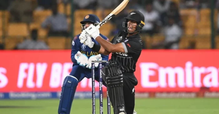 ODI World Cup 2023: न्यूजीलैंड ने श्रीलंका को 5 विकेट से हराया, टूर्नामेंट से किया बाहर