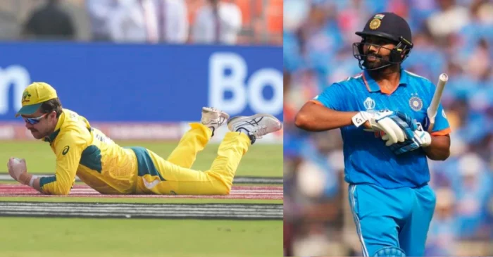 VIDEO: ट्रैविस हेड ने IND बनाम AUS फाइनल में रोहित शर्मा को आउट करने के लिए एक सनसनीखेज कैच लपका