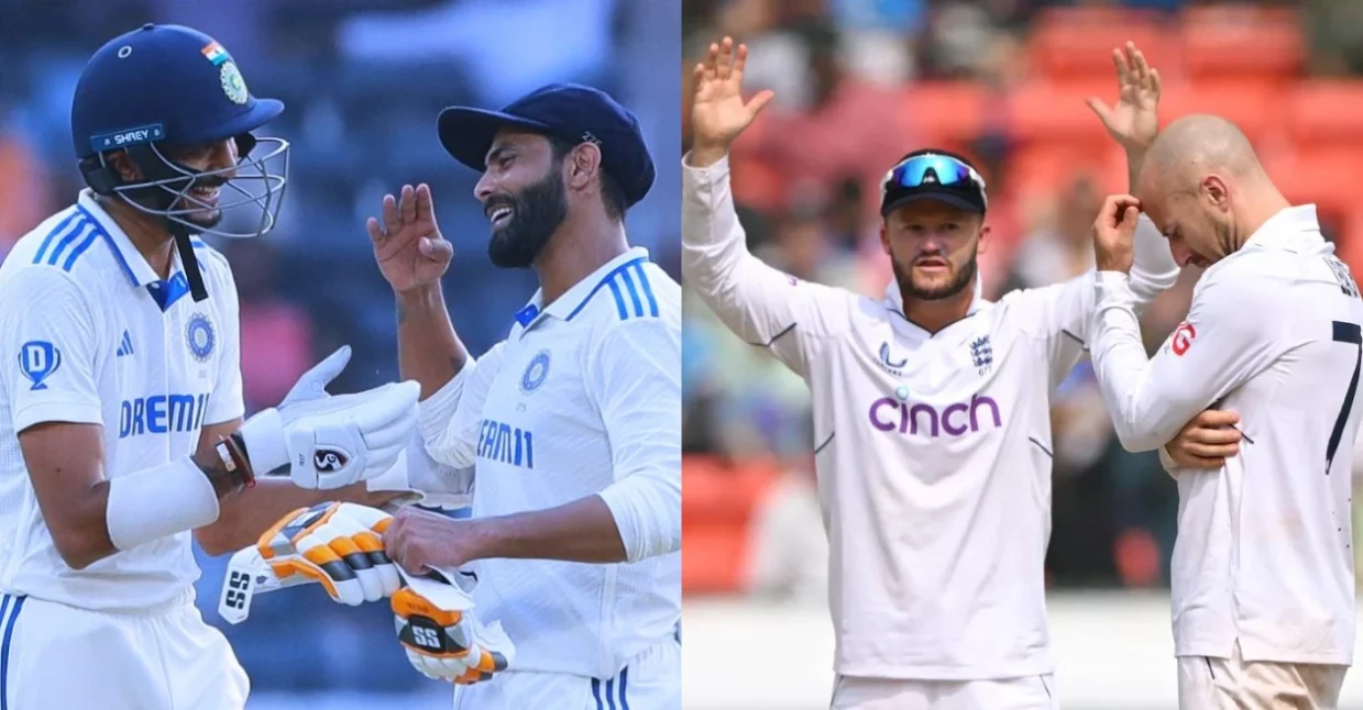 भारतीय बल्लेबाजों के नाम रहा हैदराबाद टेस्ट का दूसरा दिन, अंग्रेजों पर  हासिल की मजबूत बढ़त | Cricket Times - Hindi