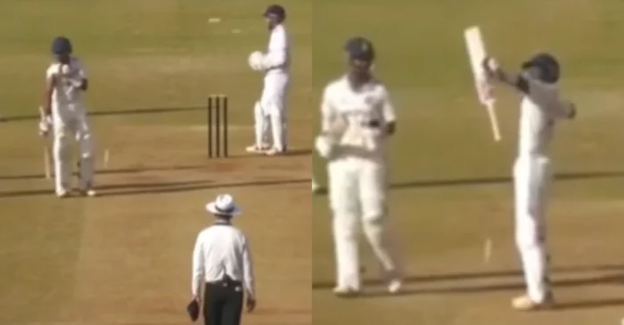 अंग्रेजों के खिलाफ शतक लगाने के बाद बीच मैदान में श्री राम की भक्ति में लीन हो गया ये भारतीय क्रिकेटर, देखें VIDEO