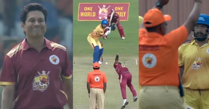 42 की उम्र में युवराज सिंह ने ढाहा कहर, सचिन तेंदुलकर की टीम के खिलाफ की छक्कों की बारिश, देखें VIDEO