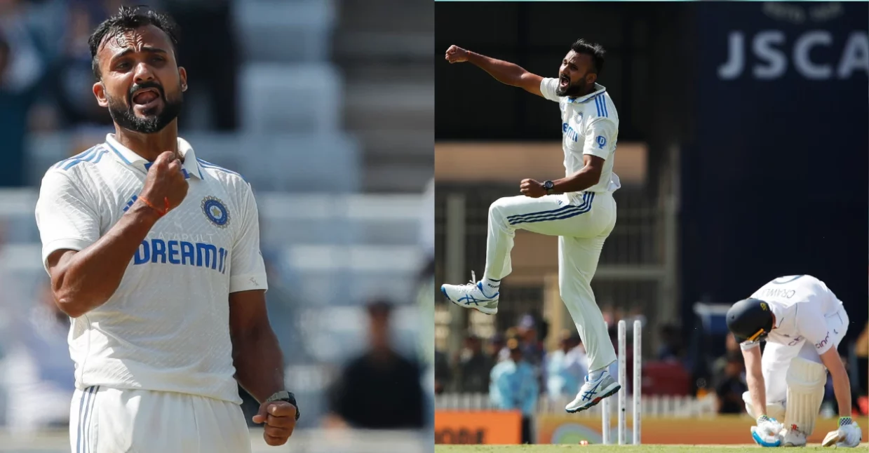 VIDEO: डेब्यू मैच में छाए बिहार के आकाश दीप, शुरुआती तीन विकेट लेकर अंग्रेजों को दिन में दिखा दिए तारे