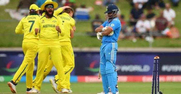 अंडर-19 वर्ल्ड कप के फाइनल में ऑस्ट्रेलिया ने भारत को हराया, टीम इंडिया के 7 बल्लेबाज दहाई का आंकड़ा भी नहीं छू सके