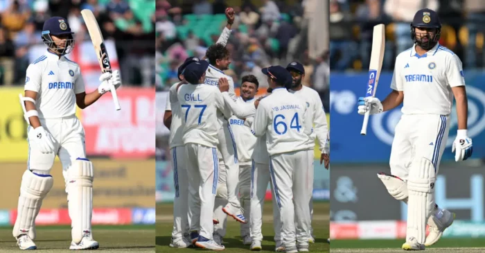 धर्मशाला टेस्ट के पहले दिन अंग्रेजों पर हावी रही टीम इंडिया, गेंद और बल्ले दोनों से चमके भारतीय खिलाड़ी