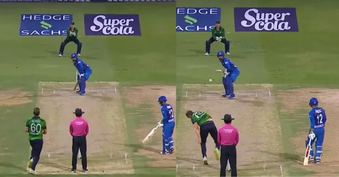 VIDEO: IPL 2024 से पहले पुराने रंग में लौटे राशिद खान, बिना देखे ही गेंद को पहुंचा दिया बाउंड्री पार