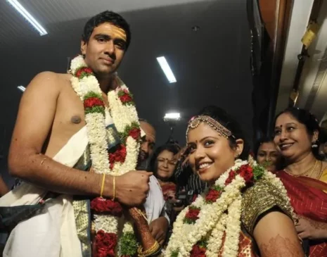 Ravichandran Ashwin and Prithi Ashwin marriage