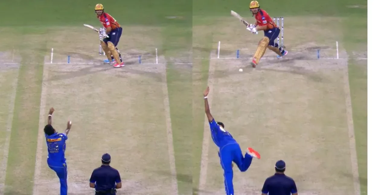VIDEO: PBKS के आशुतोष शर्मा का डिविलियर्स जैसा शॉट देखा क्या? बुमराह के खिलाफ युवा बल्लेबाज ने जड़ा जोरदार छक्का