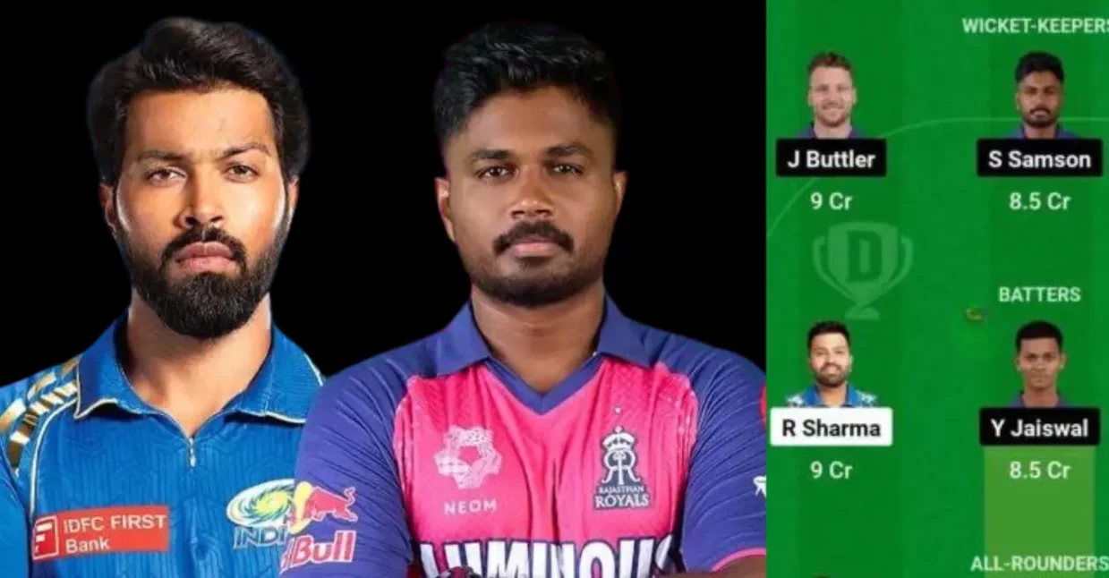 MI vs RR: IPL 2024 के 14वें मैच के लिए ये है बेस्ट ड्रीम11, देखें कप्तान और उपकप्तान के लिए बेहतरीन विकल्प