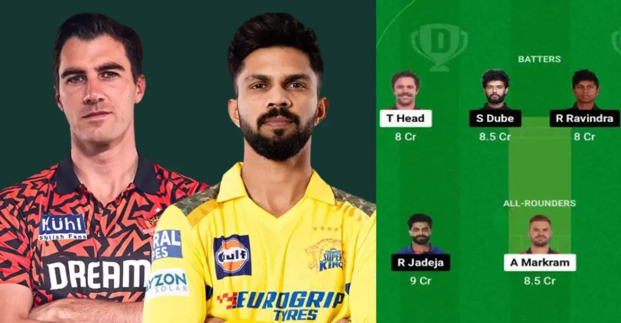 SRH vs CSK: IPL 2024 के 18वें मैच के लिए ये है बेस्ट ड्रीम11, देखें कप्तान और उपकप्तान के लिए बेहतरीन विकल्प