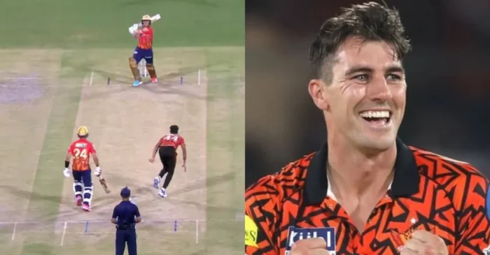 VIDEO: हवा में उड़ते हुए SRH के कप्तान पैट कमिंस ने लपका अद्भुत कैच, जश्न में डूबी हैदराबाद की टीम