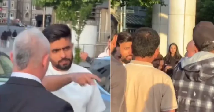 VIDEO: इंग्लैंड में फैंस के बीच घिर गए बाबर आजम, पाकिस्तानी कप्तान ने गुस्से में कह दी ये बात