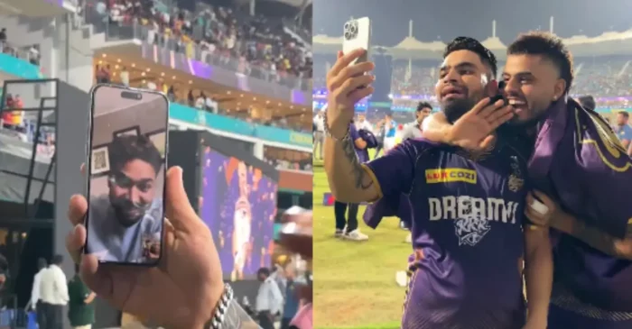 Watch: ऋषभ पंत के साथ रिंकू सिंह ने मनाया आईपीएल ट्रॉफी जीतने का जश्न, सामने आया मजेदार बातचीत का वीडियो