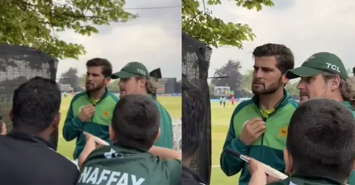 VIDEO: अफगानी फैन से भिड़ गए पाकिस्तान के तेज गेंदबाज शाहीन अफरीदी, सामने आया हैरान कर देने वाला वीडियो