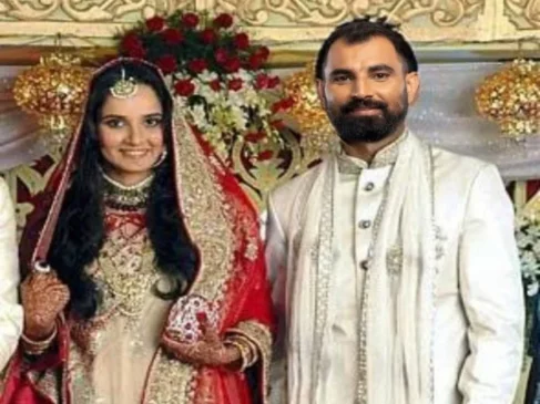 Sania Mirza and Mohammed-Shami