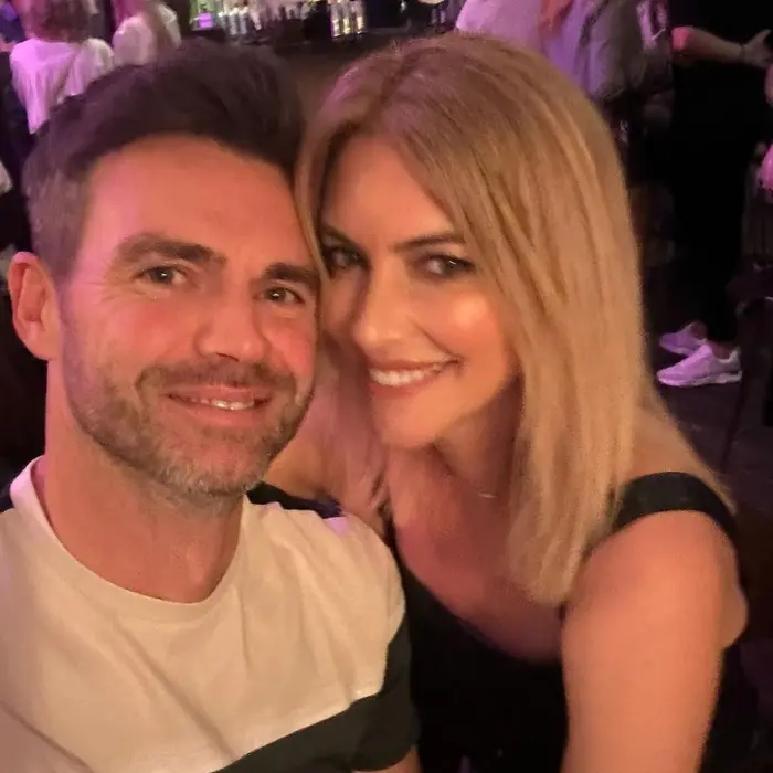 James Anderson and his wife daniella lloyd