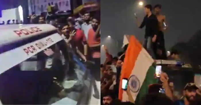 Watch: भारत के वर्ल्ड कप जीतने पर सेलिब्रेशन की हदें पार, सायरन की धुन पर झूमते दिखे भारतीय फैंस