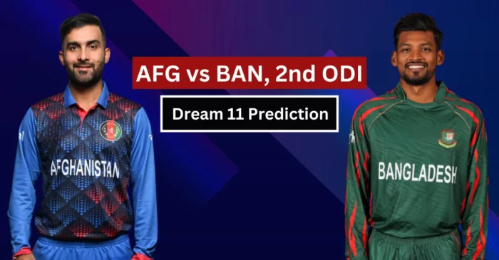 AFG vs BAN, Dream11 Prediction: अफगानिस्तान बनाम बांग्लादेश दूसरा वनडे। पिच रिपोर्ट, कप्तान और उप-कप्तान के विकल्प सहित बेस्ट ड्रीम-11 टीम