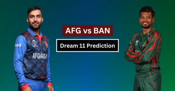 AFG vs BAN Dream11 Prediction: अफगानिस्तान बनाम बांग्लादेश पहला वनडे | पिच रिपोर्ट, कप्तान और उप-कप्तान के विकल्प सहित बेस्ट फैंटेसी टीम