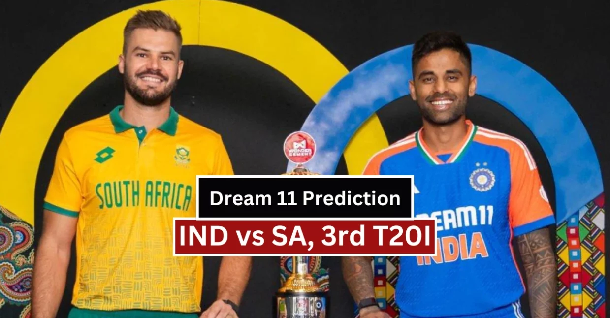 IND vs SA, 3rd T20I Dream11 Prediction: कप्तान और उप-कप्तान के विकल्प सहित मैच की ड्रीम11 टीम, पिच रिपोर्ट और संभावित प्लेइंग-XI