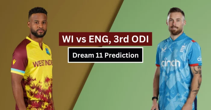 WI vs ENG Dream 11 Prediction: वेस्टइंडीज बनाम इंग्लैंड तीसरा वनडे। पिच रिपोर्ट, कप्तान और उप कप्तान के विकल्प सहित बेस्ट फैंटेसी टीम