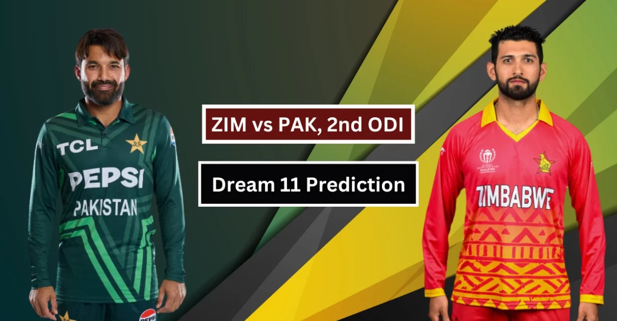 ZIM vs PAK, 2nd ODI: Dream 11 टीम , कप्तान और उप-कप्तान के विकल्प, पिच रिपोर्ट और संभावित प्लेइंग-XI