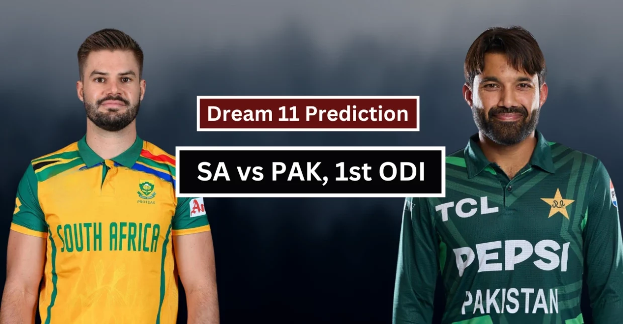 SA vs PAK, Dream 11 Prediction: दक्षिण अफ्रीका और पाकिस्तान के बीच पहले वनडे के लिए ड्रीम-11 टीम, पिच रिपोर्ट और संभावित प्लेइंग-XI