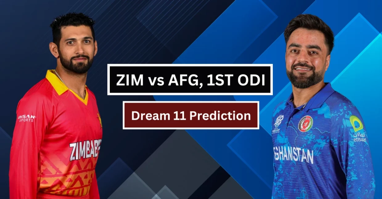 ZIM vs AFG, Dream11 Prediction: जिम्बाब्वे बनाम अफगानिस्तान पहला वनडे। ड्रीम-11 टीम, पिच रिपोर्ट और संभावित प्लेइंग-XI