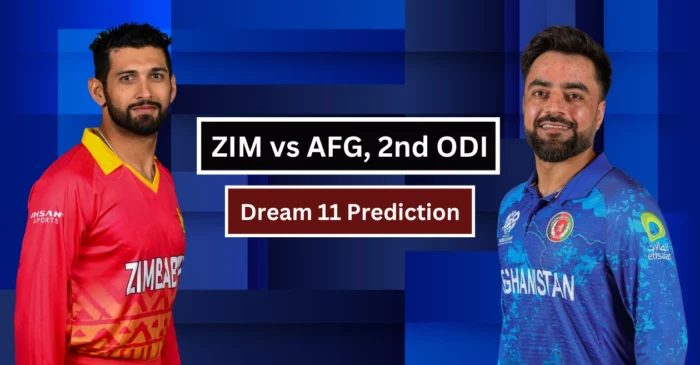 ZIM vs AFG 2nd ODI, Dream11 Prediction: जिम्बाब्वे बनाम अफगानिस्तान दूसरा वनडे। ड्रीम-11 टीम, पिच रिपोर्ट और संभावित प्लेइंग-XI