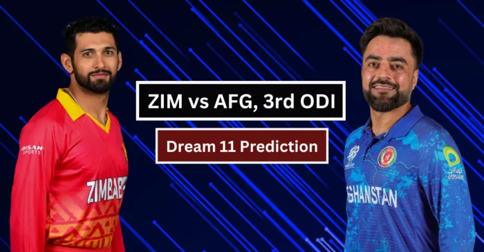 ZIM vs AFG 3rd ODI, Dream11 Prediction: कप्तान और उप-कप्तान के विकल्प सहित ड्रीम11 टीम। फैंटेसी टिप्स, पिच रिपोर्ट और संभावित प्लेइंग-XI