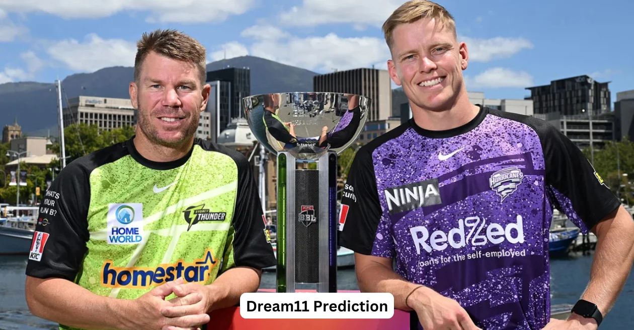 HUR vs THU, BBL14 Final, Dream 11 Prediction: होबार्ट हरिकेंस बनाम सिडनी थंडर। ड्रीम11 टीम, फैंटेसी टिप्स और पिच रिपोर्ट