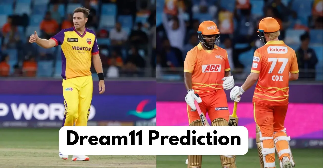 SWR vs GG, ILT20 2025: Dream11 Prediction, ड्रीम11 टीम, फैंटेसी टिप्स और पिच रिपोर्ट | शारजाह वारियर्स बनाम गल्फ जायंट्स