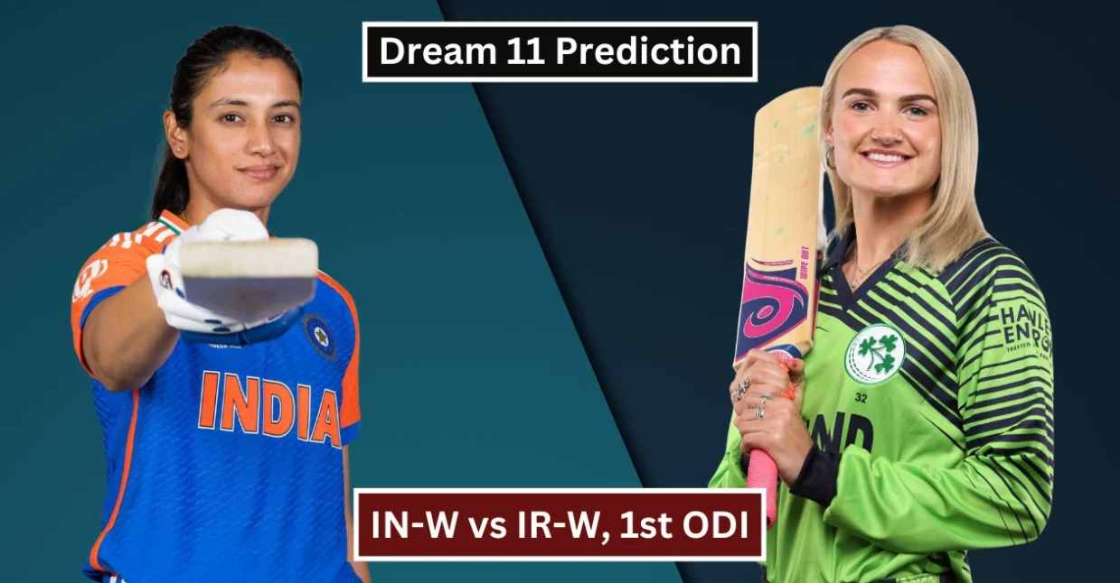 IN-W vs IR-W, Dream 11 Prediction: पहले वनडे के लिए ड्रीम-11 टीम। फैंटेसी टिप्स, पिच रिपोर्ट और संभावित प्लेइंग-XI