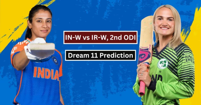 IN-W vs IR-W 2nd ODI, Dream 11 Prediction: दूसरे वनडे के लिए ड्रीम-11 टीम। फैंटेसी टिप्स, पिच रिपोर्ट और संभावित प्लेइंग-XI