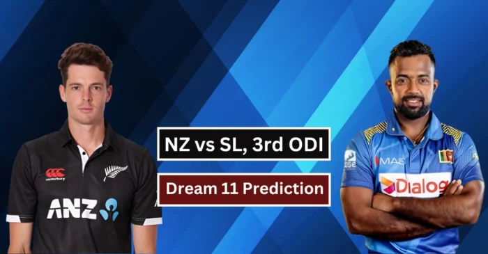 NZ vs SL, 3rd ODI Dream11 Prediction: न्यूजीलैंड बनाम श्रीलंका तीसरा वनडे। ड्रीम-11 टीम, फैंटेसी टिप्स, पिच रिपोर्ट और संभावित प्लेइंग-XI