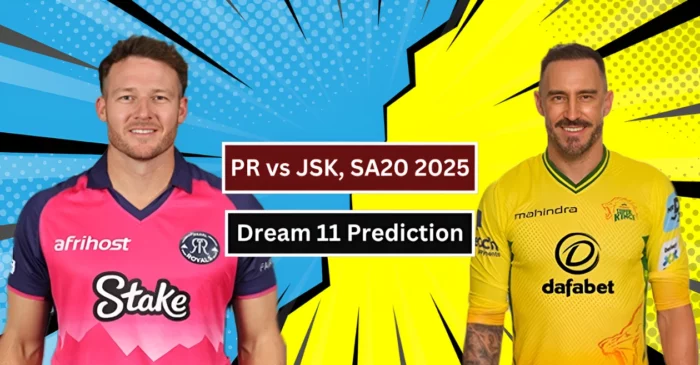 PR vs JSK, SA20 2025। Dream 11 Prediction: पार्ल रॉयल्स बनाम जोबर्ग सुपर किंग्स मैच के लिए ड्रीम-11 टीम, फैंटेसी टिप्स और पिच रिपोर्ट