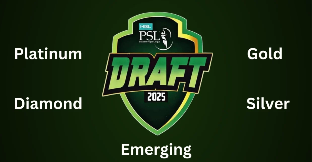 PSL 2025 Draft: प्लैटिनम, गोल्ड समेत अन्य कैटेगरी में शामिल खिलाड़ियों को कितनी मिलती है सैलरी? जानिए आपके फेवरेट प्लेयर को किसमें मिली जगह