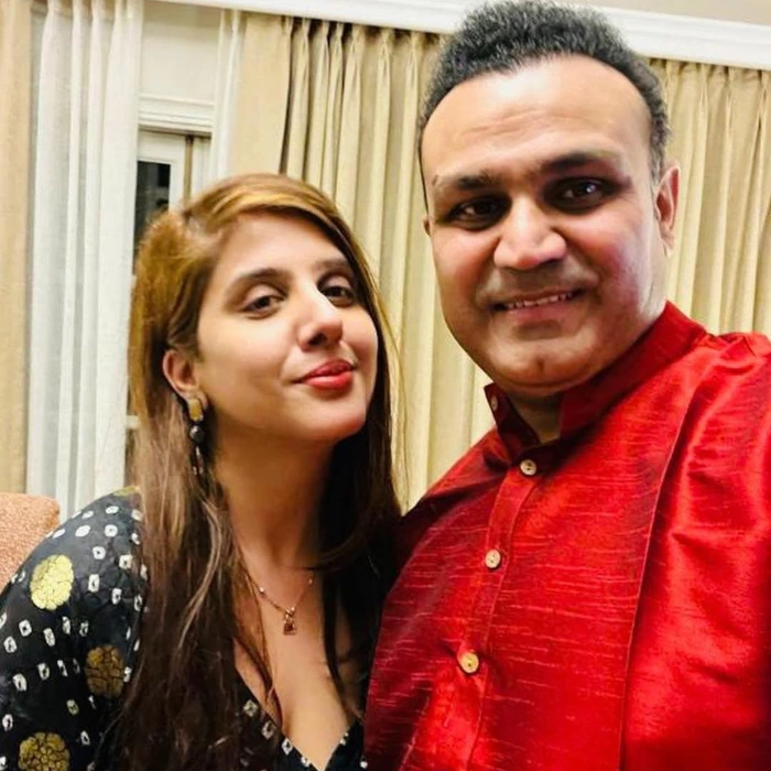 Virender sehwag, aarti ahlawat 