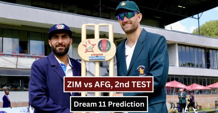 ZIM vs AFG, Dream11 Prediction: जिम्बाब्वे बनाम अफगानिस्तान दूसरा टेस्ट। ड्रीम-11 टीम, पिच रिपोर्ट और संभावित प्लेइंग-XI